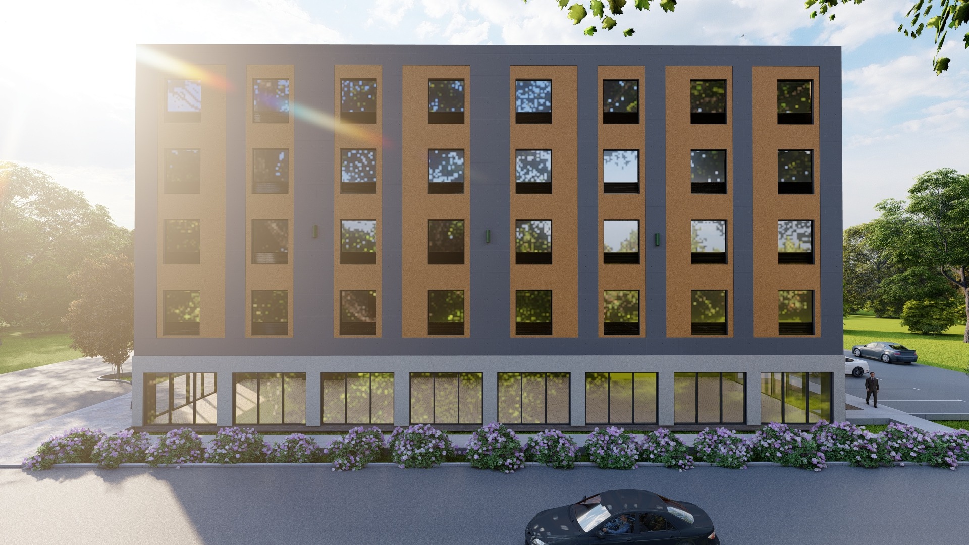 Atwell Suites side elevation