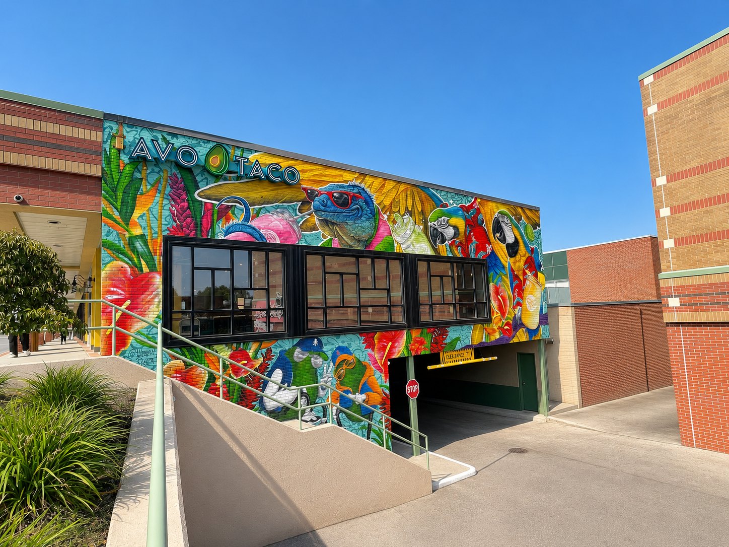 AVO TACO exterior mural