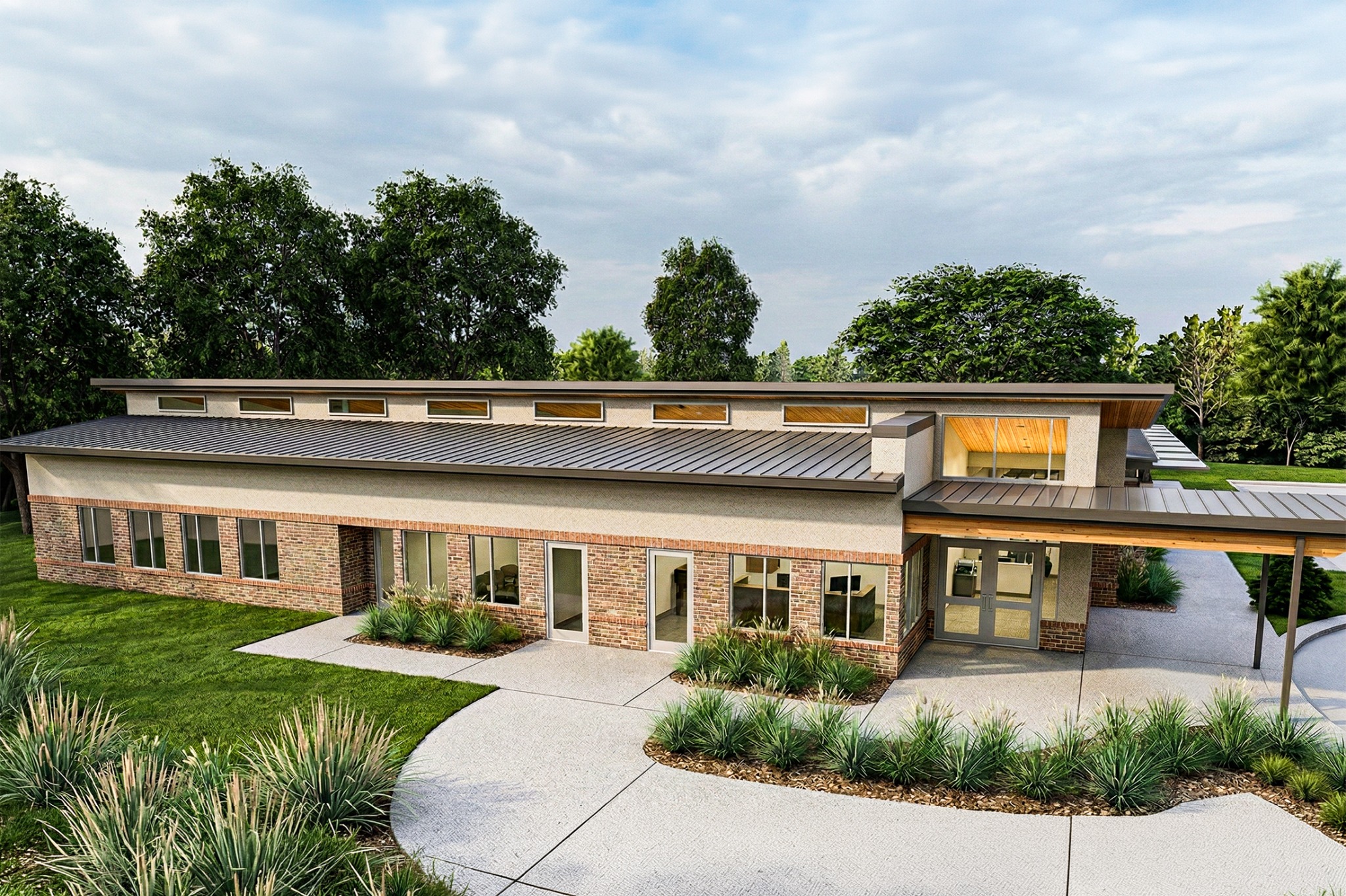 Exterior architectural view