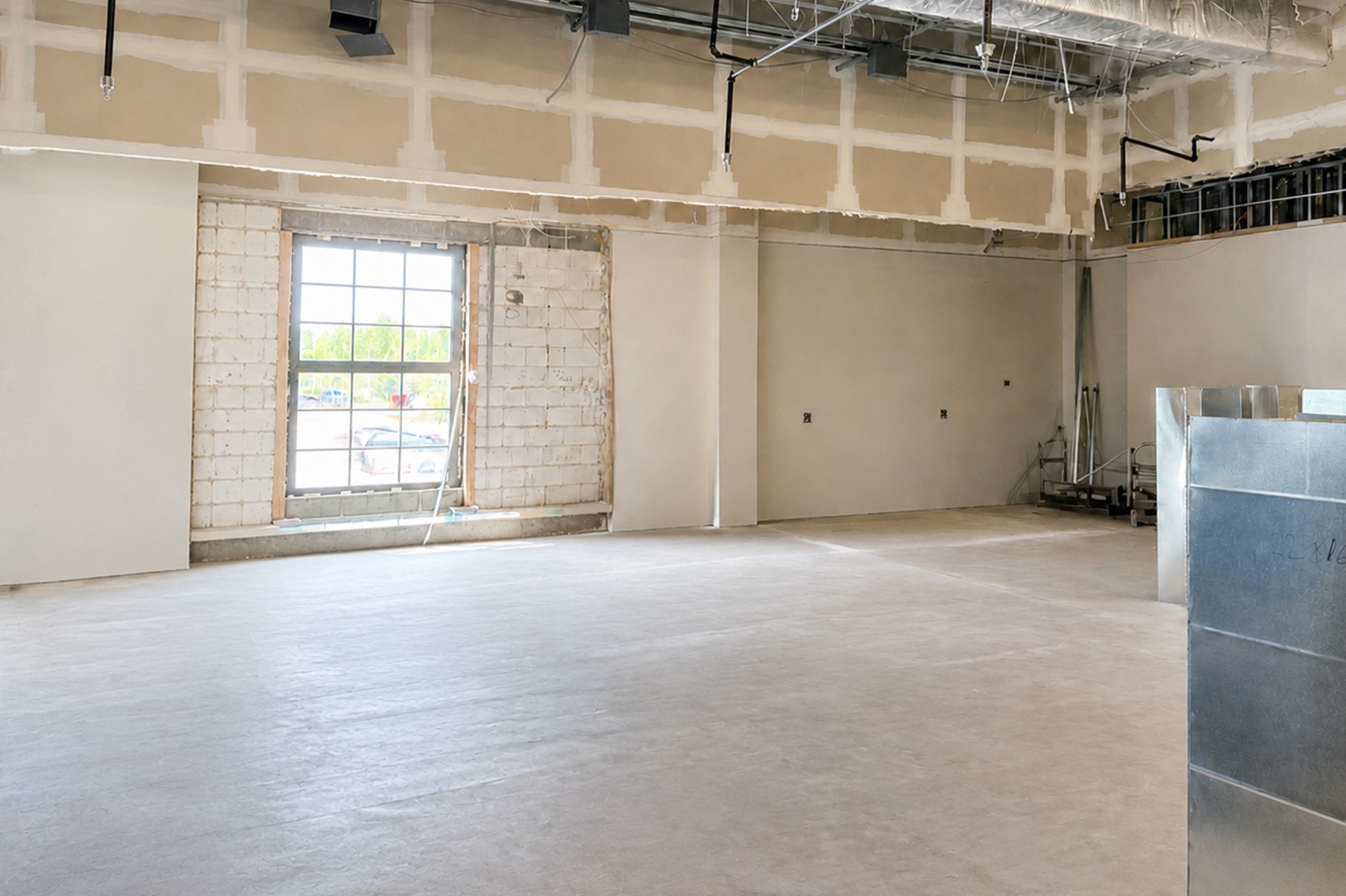 Academic space under construction
