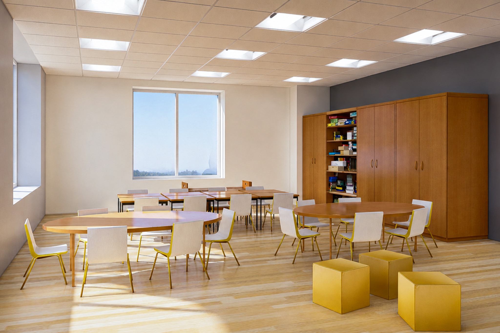 Classroom interior