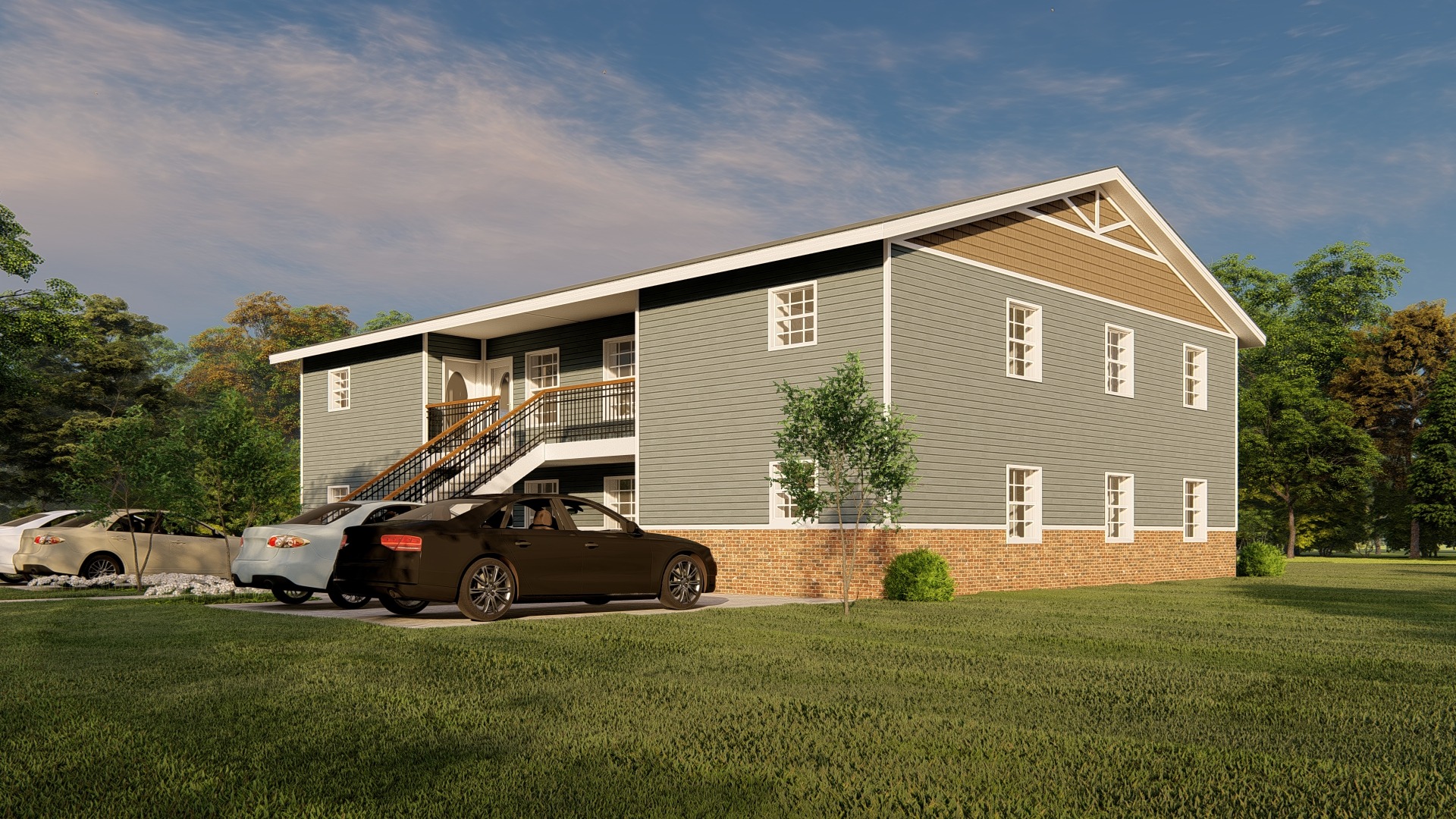 Building Type 7 exterior