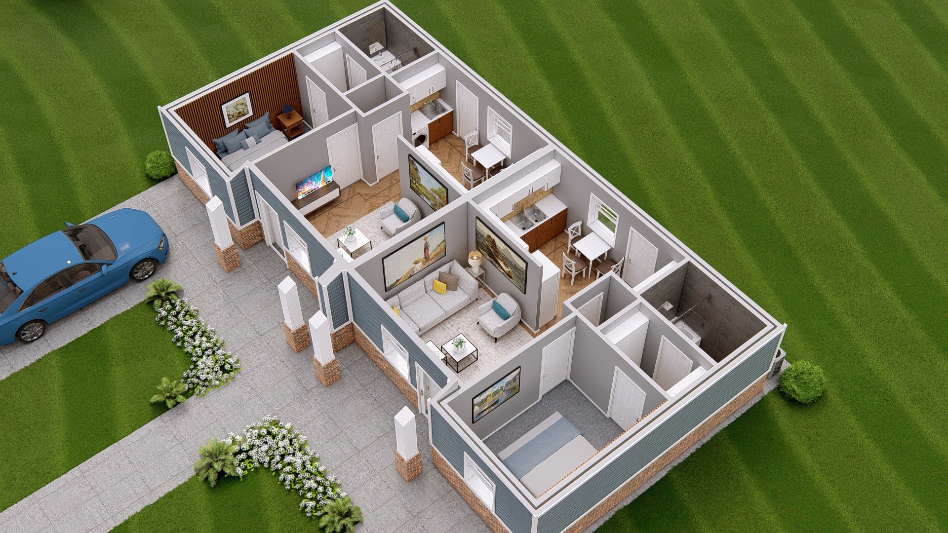 Type 1 axonometric