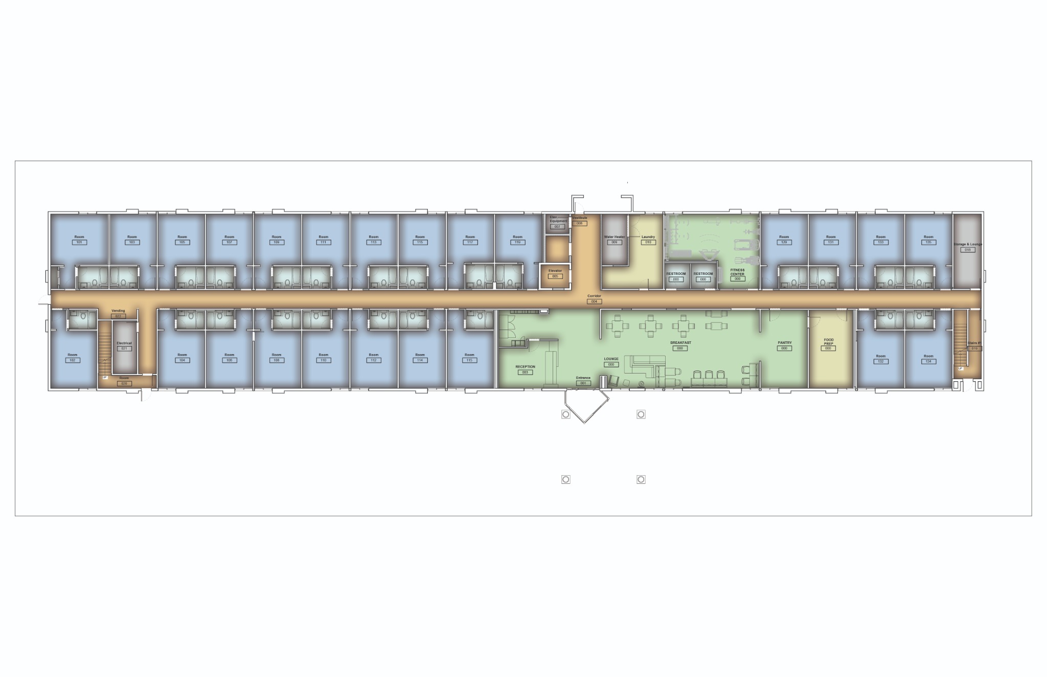 First floor plan