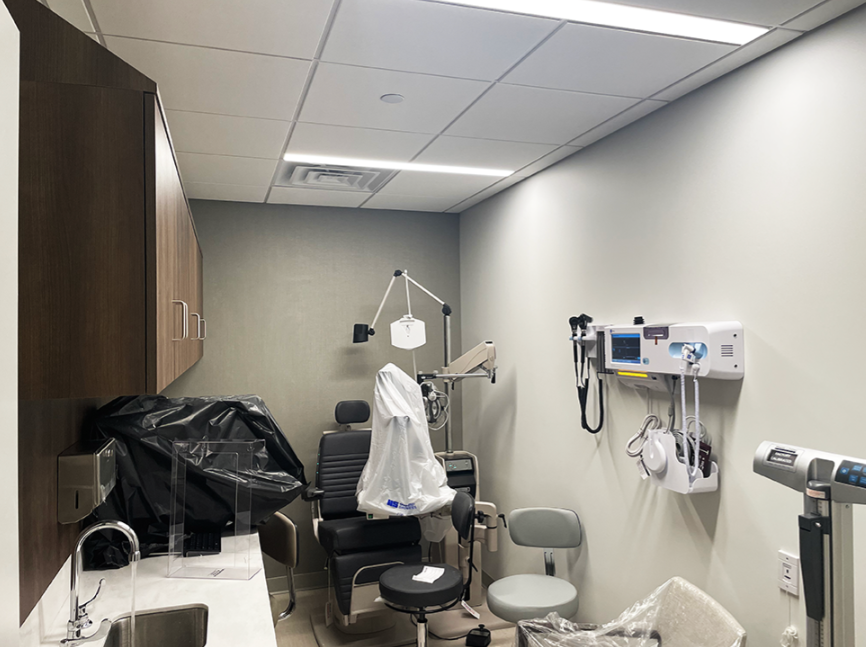 Clinical exam room