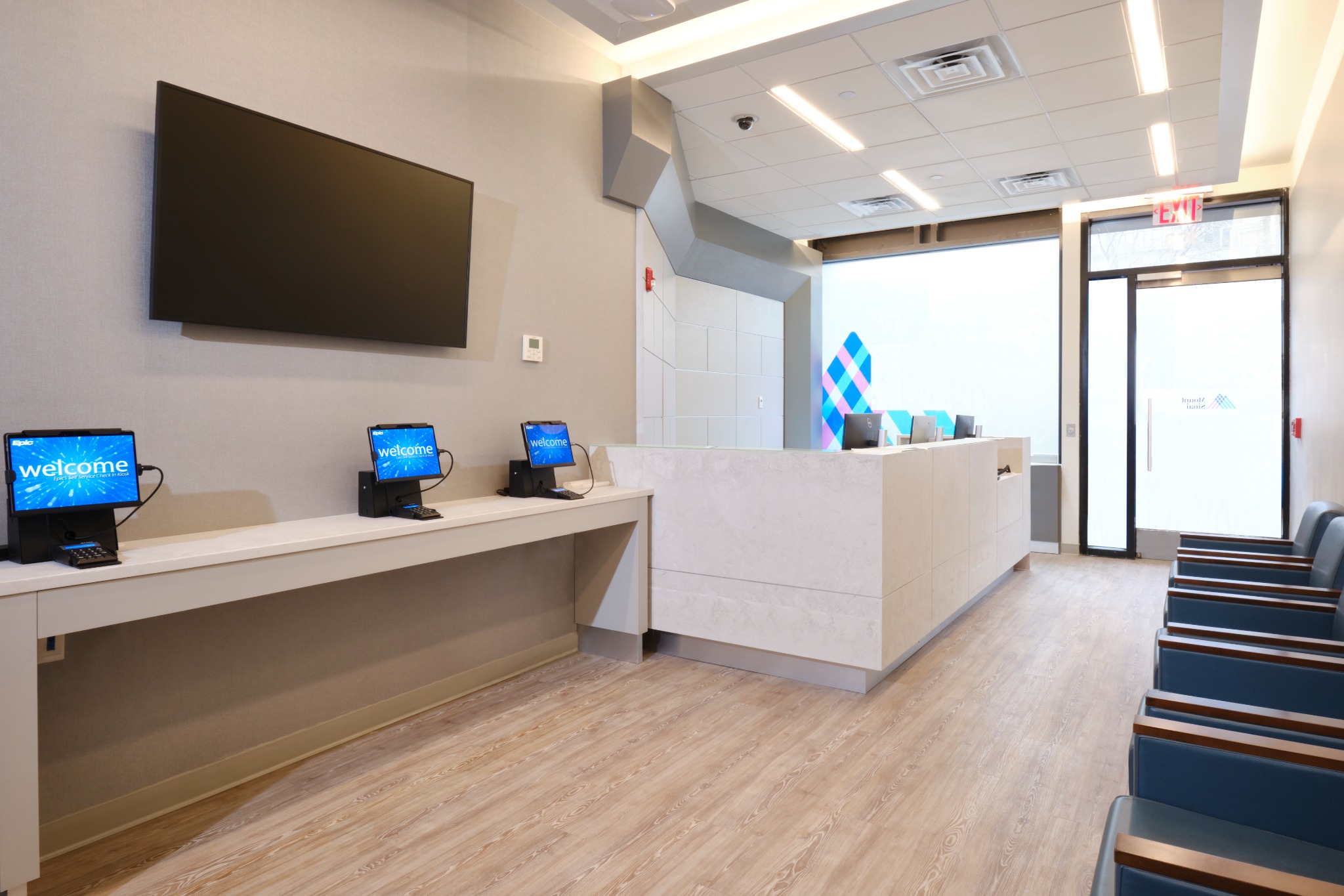 Mount Sinai Doctors reception