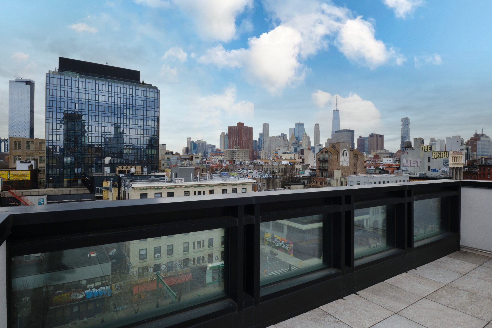 Roof terrace