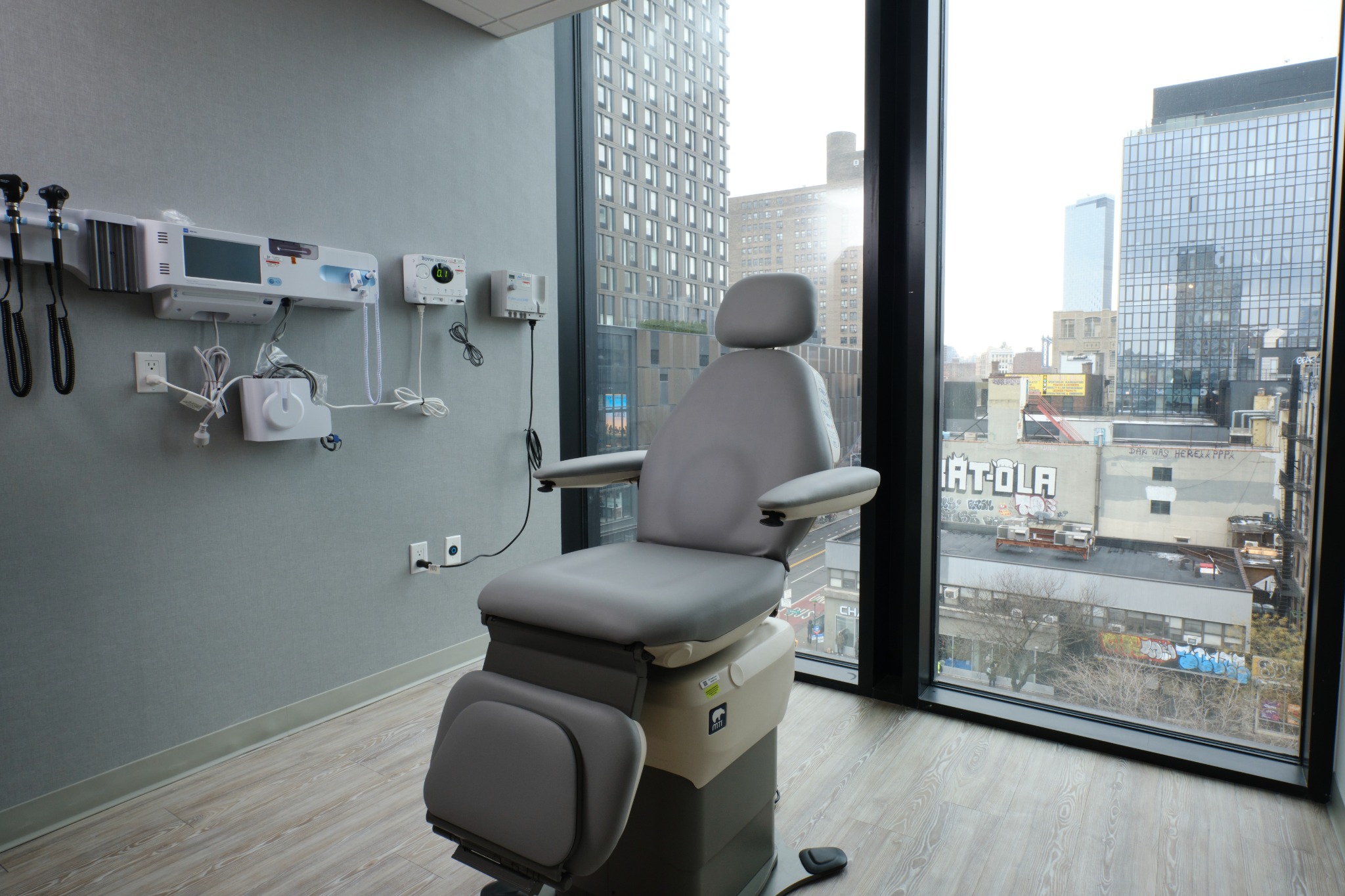 Typical exam room