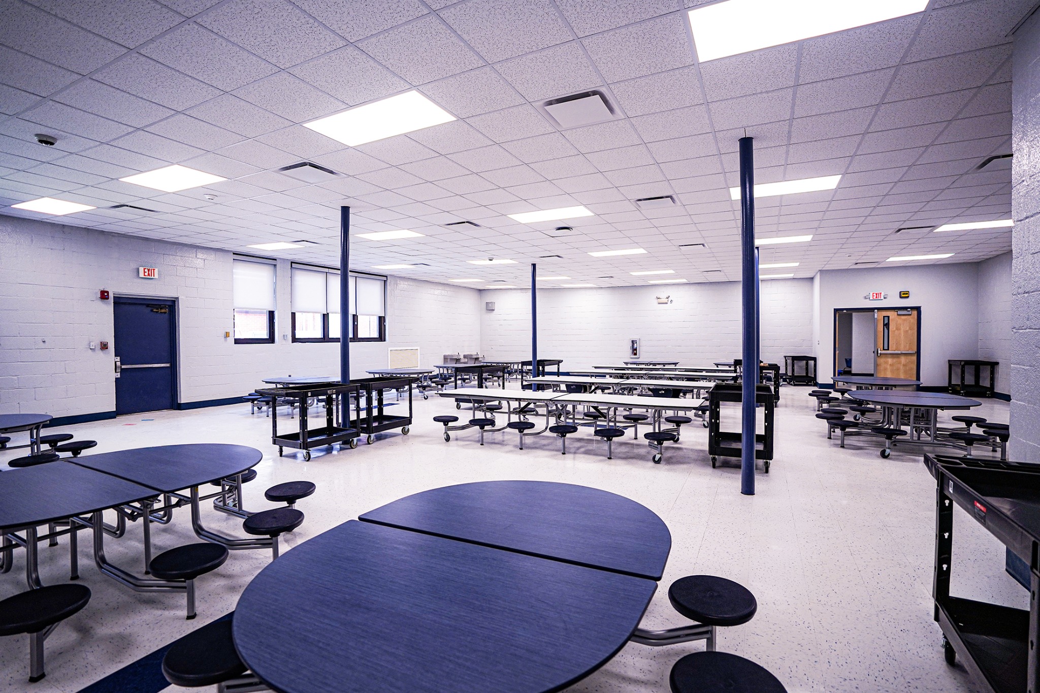 Renovated cafeteria