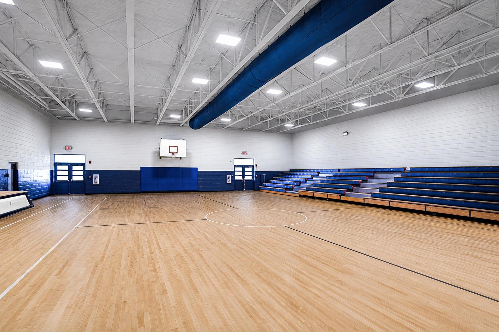 Renovated gymnasium