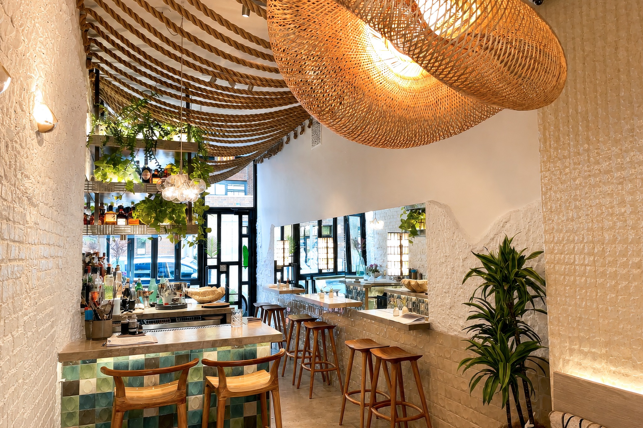 Bar and dining interior